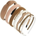 thumbnail image 7 of 7 Pack Headbands for Women, Cute Girls Hair Accessories Multi Style, Fashion Headbands, 7 of 7