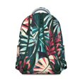 thumbnail image 3 of Perfect Gift for Students: Hawaii Tropical Wind Palm Leaves Backpack, Durable Lightweight Laptop Daypack with Large Capacity for High School, College, Campus Commute, and Everyday Use, 3 of 6