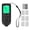 Black, variant on YAHHU HW-300PRO Paint Thickness Gauge Coating Depth Meter Tester Digital Display 0-2000um for Vehicle Black Auto Oil Paint Measurement Tool - 13x6x4 cm / 5.12x2.36x1.57 inches
