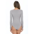 thumbnail image 5 of Natural Uniforms Womens Long Sleeve T-Shirt Body Suit, 5 of 5