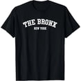 thumbnail image 1 of Playera Estilo Retro Deportivo Bronx Nueva York para Mujer, Talla Extra Grande S-4XL, 1 of 7