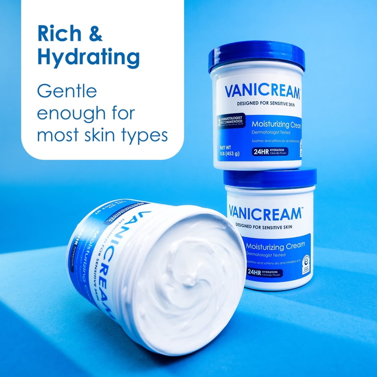 Vanicream Moisturizing Skin Cream, Gentle Relief for Sensitive