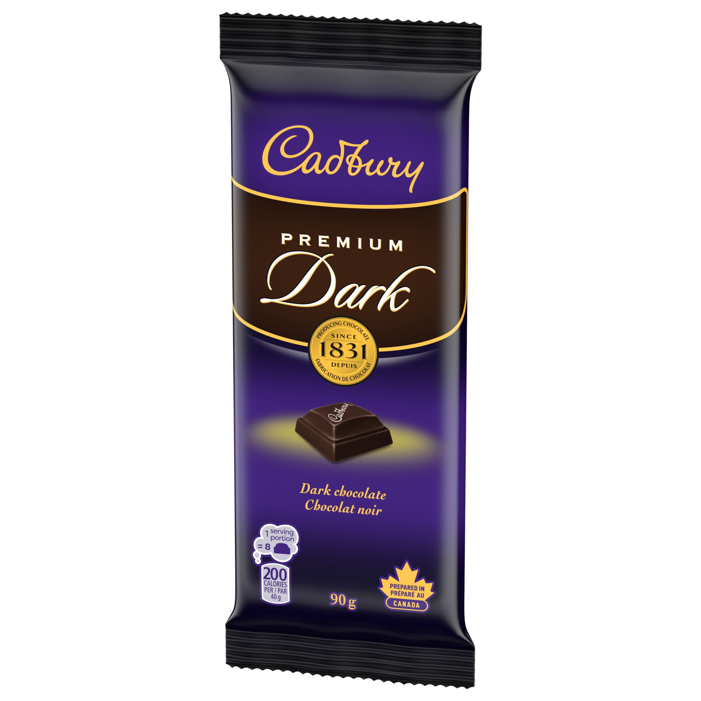 CADBURY Premium Dark Chocolate Bar, Dark Chocolate Bar, 90 g, CADBURY PREMIUM DARK 90G 21