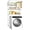 White, variant on U11 Medium Over Washer and Dryer Shelves, 3 Tiers Laundry Room Storage and Organizer Standing Shelf, Metal Freestanding Clothes Drying Rack, 31.1”W x 19.7”D x 77.6”H, Black
