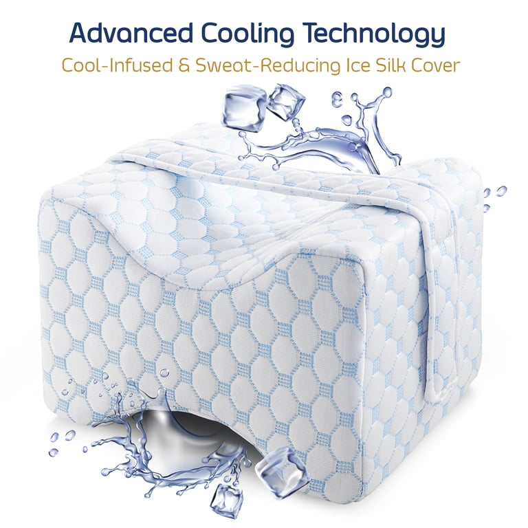 Nestl Memory Foam Leg and Knee Pillow with Cooling Technology photo 6
