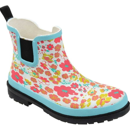 

Women s Journee Collection Tekoa Rain Boot Blue Rubber 11 M