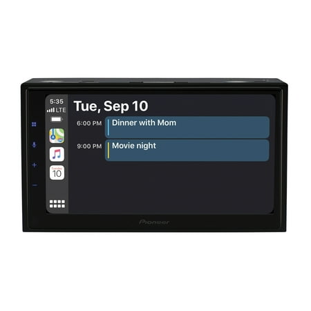 Pioneer - 6.8" Android Auto™ and Apple CarPlay® Bluetooth® Digital Media (DM) Receiver - Black