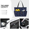 thumbnail image 3 of Fotbe Hockey Players Bolsa de Viaje para Playa - Resistente al Agua, Bolsa Tote de Gran Capacidad y Ligera con 7 Bolsillos para Mujeres y Hombres, 3 of 7