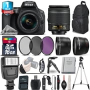Nikon D5600 DSLR Camera + 18-55mm VR + + Filters + 16GB -Saving Kit International Version