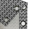 thumbnail image 4 of Ambesonne Black and Grey Grommet Curtain, Monotone Shapes, 50" x 96", Black and Grey, 4 of 6