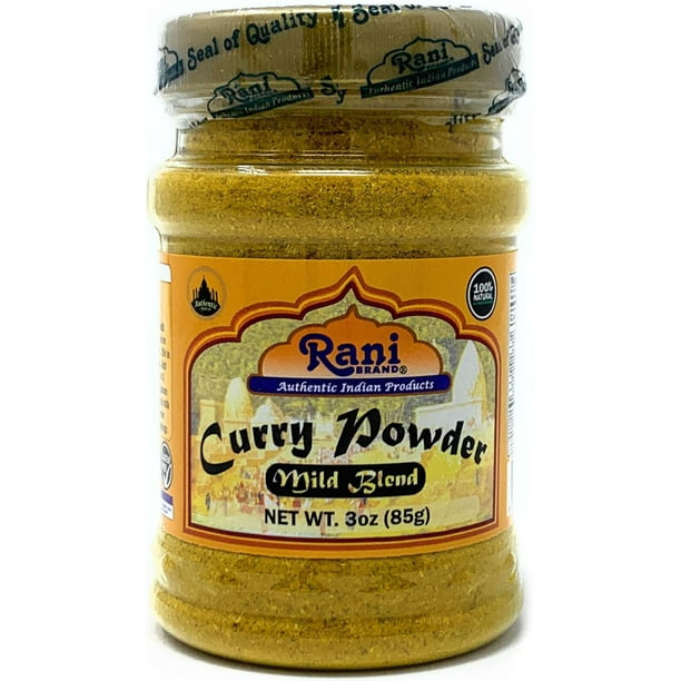 Rani Curry Powder Mild Natural 10 Spice Blend 85g 3oz Salt Free Vegan No Colors Gluten Free Ingredients Non Gmo No Chili Or Peppers Walmart Com Walmart Com