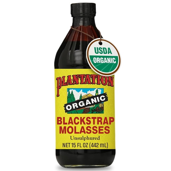 Plantation Organic Blackstrap Molasses, 15 Fl Oz