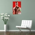 thumbnail image 5 of John Cena Poster, Canvas Wall Hanging Art Painting, Artwork Print for Home Decor Bedroom Living Room Dorm, Frame, 5 of 8