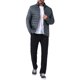 thumbnail image 2 of CHAQUETA PUFFER QUILTED CON CREMALLERA Y CUELLO ALTO PARA HOMBRE INSPIRAR CHIC COLOR GRIS DE INVIERNO, 2 of 6