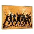 thumbnail image 2 of Designart "Zulu Dance Tradition in Africa I" People Framed Wall Art - Global Black African Tribal Hallway Framed Wall Art Decor, 2 of 6