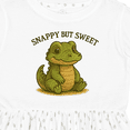 thumbnail image 4 of Inktastic Snappy but Sweet Cute Alligator Girls Toddler Dress, 4 of 5