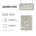 thumbnail image 7 of Regency Heights Queen Size Cotton Flannel Sheet Set, 4-Piece Flannel Bed Sheets Queen, 100% Cotton Bed Sheets Set with Deep Pocket, Multi Leaves, 7 of 7