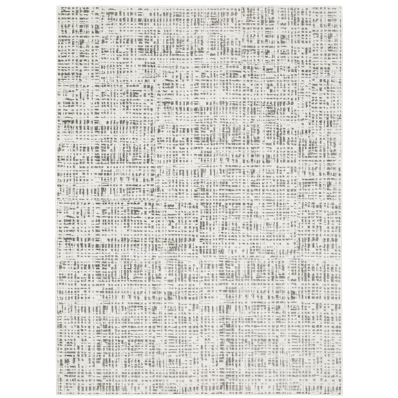 Oriental Weavers Montecito 5150W White/ Grey 7'10" X 10'10" Indoor Area Rug