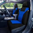 thumbnail image 3 of FH Group Car Seat Covers Full Set Blue 3D Air Mesh - Universal Fit, Automotive Seat Covers, Airbag Compatible, Split Bench Rear Seat, Washable Car Seat Cover for SUV, Sedan, 3 of 8