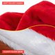 thumbnail image 4 of Sombrero de Navidad a rayas alargado rojo verde Unisex sombrero de Navidad de felpa a rayas sombrero de Santa decoración festiva sombrero de fiesta sombrero de Año Nuevo, 4 of 4