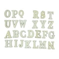 thumbnail image 3 of Rompecabezas Juguetes, Juguetes de aprendizaje preescolar Rompecabezas de astillas de madera para el desarrollo para unisex 26 letras mayúsculas Zulema Juguetes de bloques de madera, 3 of 7
