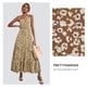 thumbnail image 5 of Vestido PRETTYGARDEN Maxi Floral con Nudo y Un Hombro XXL, 5 of 5