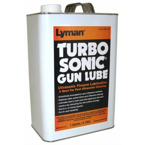 Lyman Turbo Sonic Ultrasonic Gun Lubricant 1 Gallon Liquid