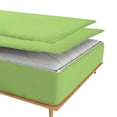 thumbnail image 2 of Sheet has Zipper Fitted Sheet, (Twin Size 39x75) 21 Inch Deep Pocket, 100% Egyptian Cotton, 800 TC, Solid Sage Color., 2 of 10