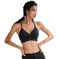 thumbnail image 3 of Ropa interior deportiva sin aros para mujer, para correr, fitness, pequeño fruncido en el pecho, chaleco de yoga, accesorio para recoger el pecho, sujetador antiflacidez en la espalda, 3 of 6