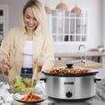 thumbnail image 2 of Homecookin 6qt Manual Slow Cooker-Grey, 2 of 5