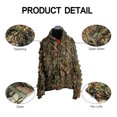thumbnail image 2 of Camouflage Ghillie Suit 3d Leaf Bird Watching Suit Real TreeOutdoor Recreation Adventure Clothes, 2 of 9