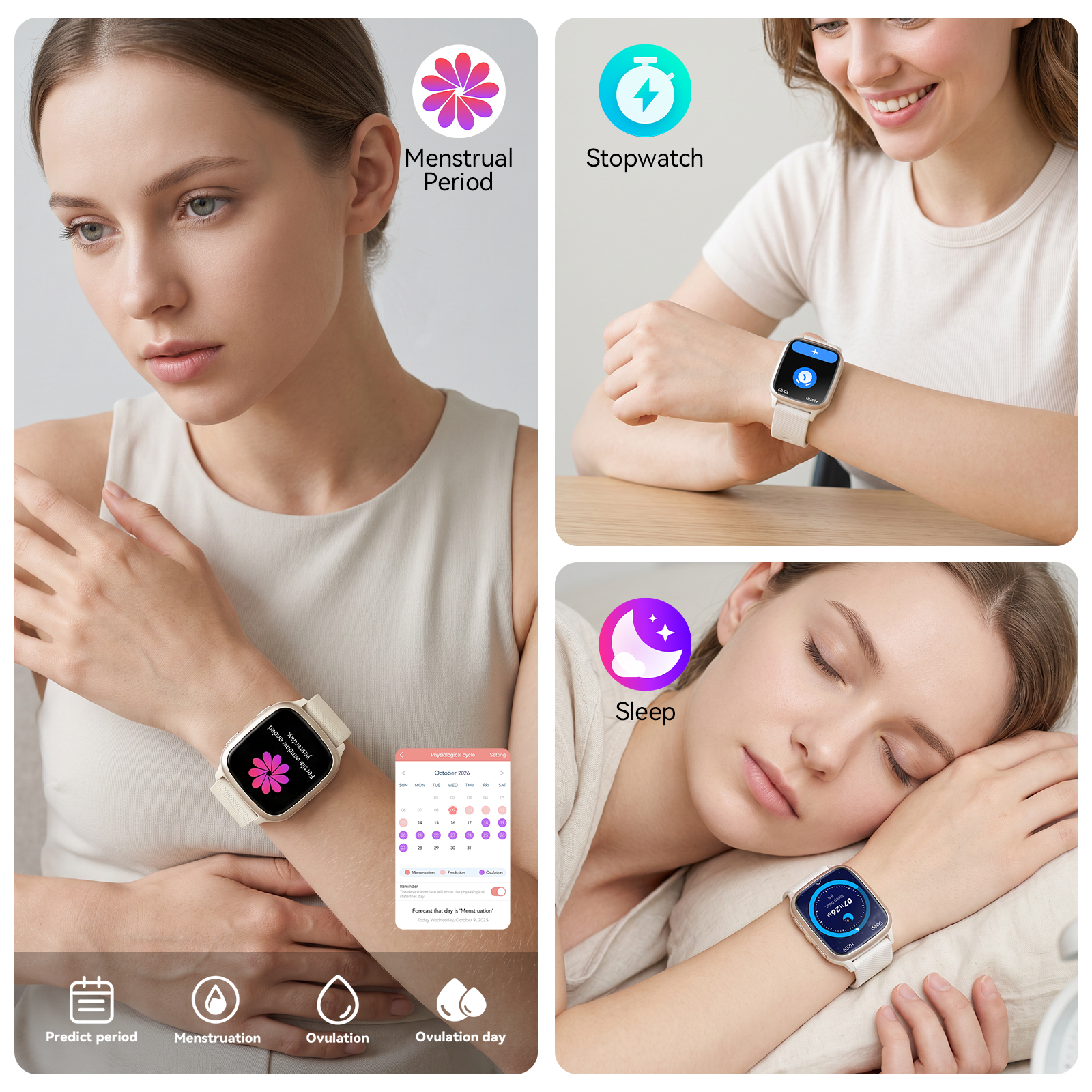 Joautrial Smart Watch, 1.93" HD Screen, 120 Sports Modes photo 5
