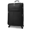 thumbnail image 3 of CalBags Kemyer Softside Lightweight 3-Piece Expandable Spinner Luggage Set - Black, 3 of 9