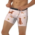thumbnail image 3 of Salouo Star Cute Dog Pattern Men's Boxer Briefs, Soft & Breathable Underwear Elastic Waistband Briefs for Men,1-Pack, 3 of 7