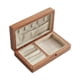 thumbnail image 1 of Caja de madera para guardar joyas, organizador de escritorio Ébano blanco, 1 of 9