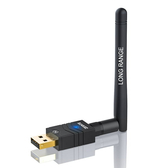 Zexmte USB Bluetooth Adapter for PC 5.1 USB Bluetooth Dongle 328FT / 100M,Supports Windows 11/10/8/7