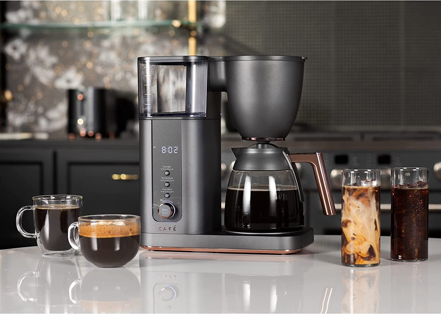 C7CDABS4RW3 by Cafe - Café™ Specialty Drip Coffee Maker with Glass
