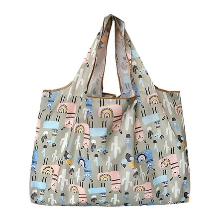 Women Shopping Travel Shoulder Bags Folding Eco Grocery Handbag Tote P ...