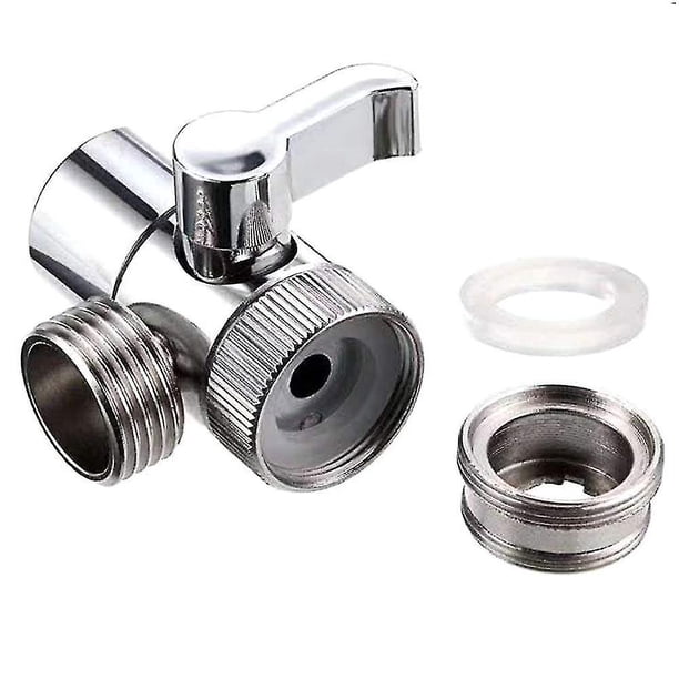 Interruptor de desvío de válvula de corte único de 4 puntos, entrada de agua de conversión, accesorios de tres vías, grifo de conversión, interruptor de grifo
