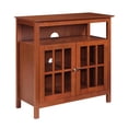 thumbnail image 4 of Convenience Concepts Designs2Go Big Sur Highboy TV Stand in Cherry Wood Finish, 4 of 7