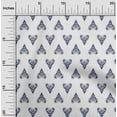 thumbnail image 1 of oneOone Silk Tabby Fabric Floral Block Print Sewing Fabric BTY 42 Inch Wide, 1 of 4