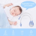 thumbnail image 2 of Kit Aspirador Nasal de Bebé Seguro Saca Mocos Higiene Nariz Dara Baby  Acc0068, 2 of 2