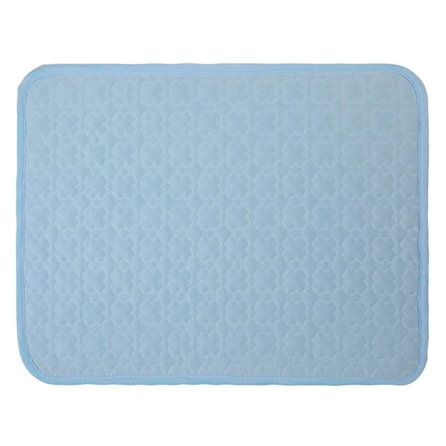 Mom's Best Esterilla de enfriamiento rápido para perros, refrescante y transpirable, lavable, de seda fría, no tóxica, 50 x 62 cm