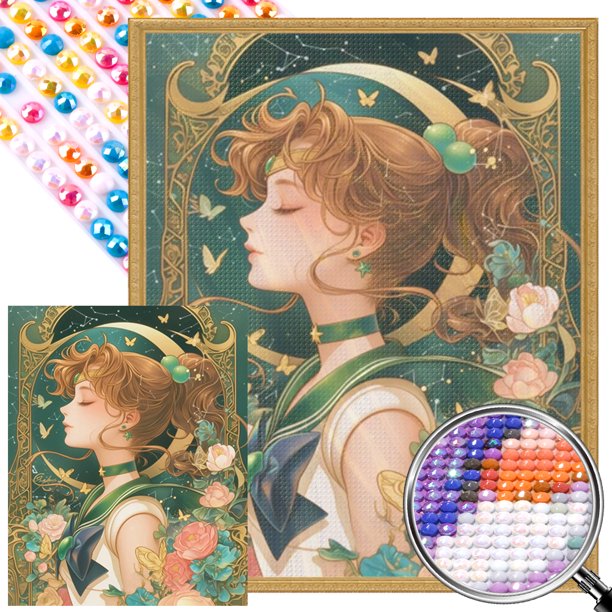 AB Parcial 5D DIY Taladro Arte Kino Makoto 45x55cm