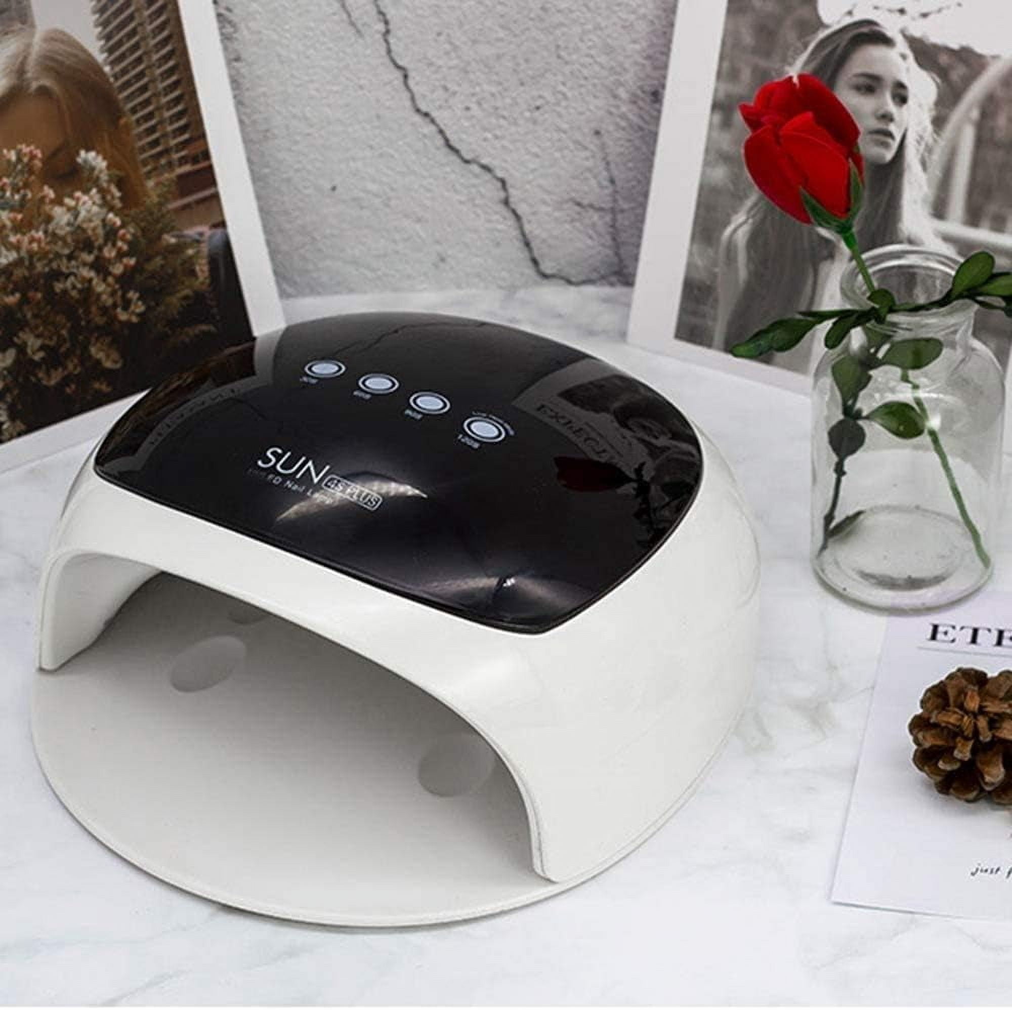 LED Nail Lamp 48W Nail Dryer Led Gel Nail Polish Lamp for Quick Drying LED Gel Polish with 4 Timer/Large LCD Display