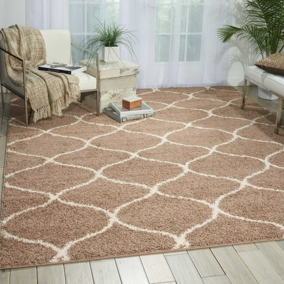 Nourison Windsor Transitional Cappuccino 5' x 7' Area Rug, (5x7)