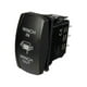thumbnail image 2 of 7pin Laser Momentary Rocker Switch Winch In Winch Out 12v On-off-on Led Light Green, 2 of 4
