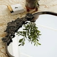 thumbnail image 4 of Anyrose 36 "x 36" Vintage Mirror Decorative Mirror Arched Baroque Mirror Hanging,Black, 4 of 5