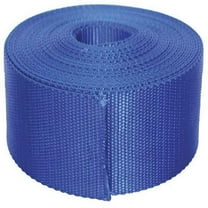 Bulk-Strap Webbing,Nylon,2" W,Blue N02027BL