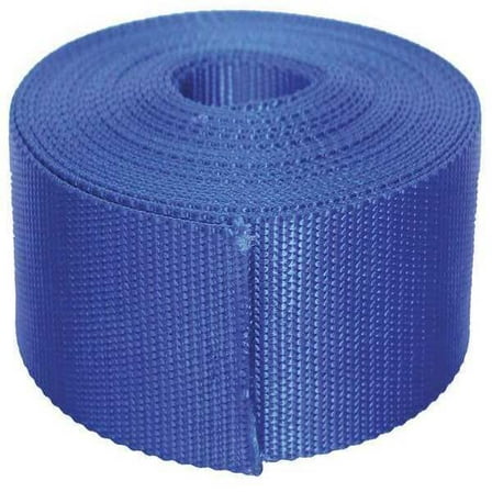 Bulk-Strap Webbing,Nylon,2" W,Blue N02027BL